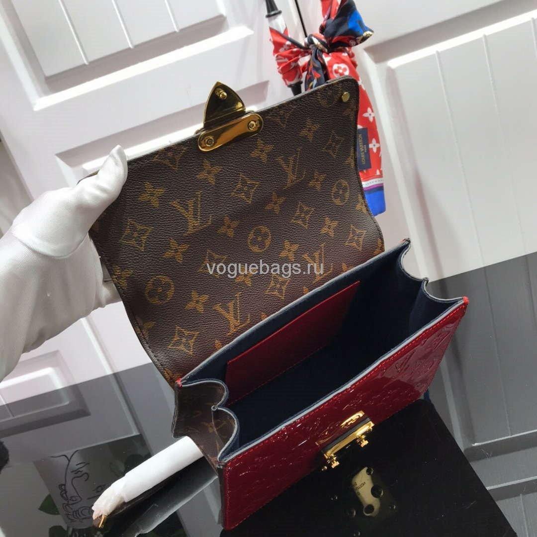 Louis Vuitton M90517 LV Wynwood Monogram Vernis Bag M90566 Red