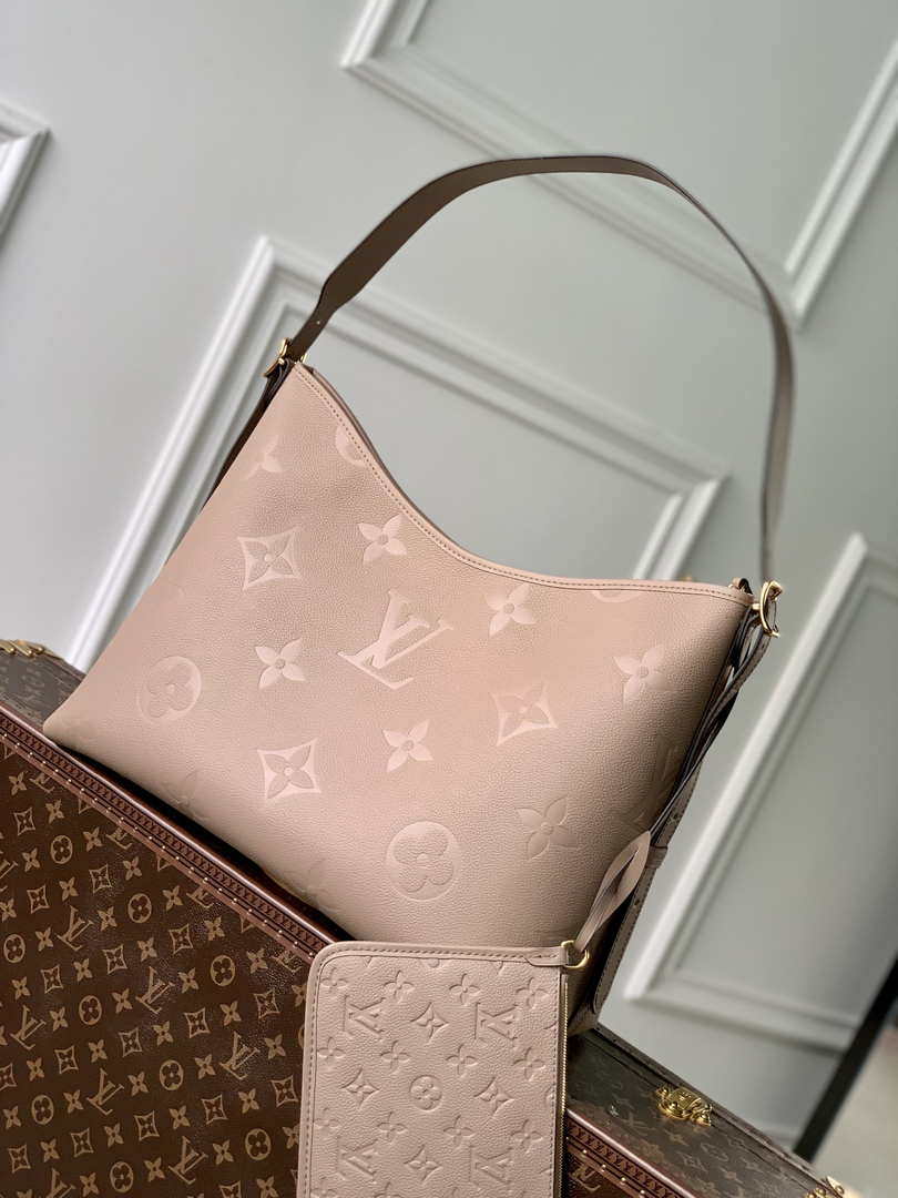 Louis Vuitton LV M46292 Carryall MM monogram M46289 Tourterelle Gray