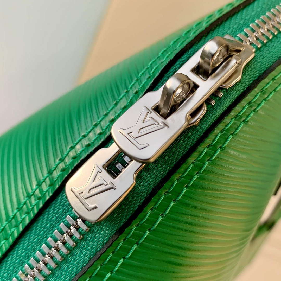 LV M59357 Louis Vuitton Alma BB Bag Serpentine Green
