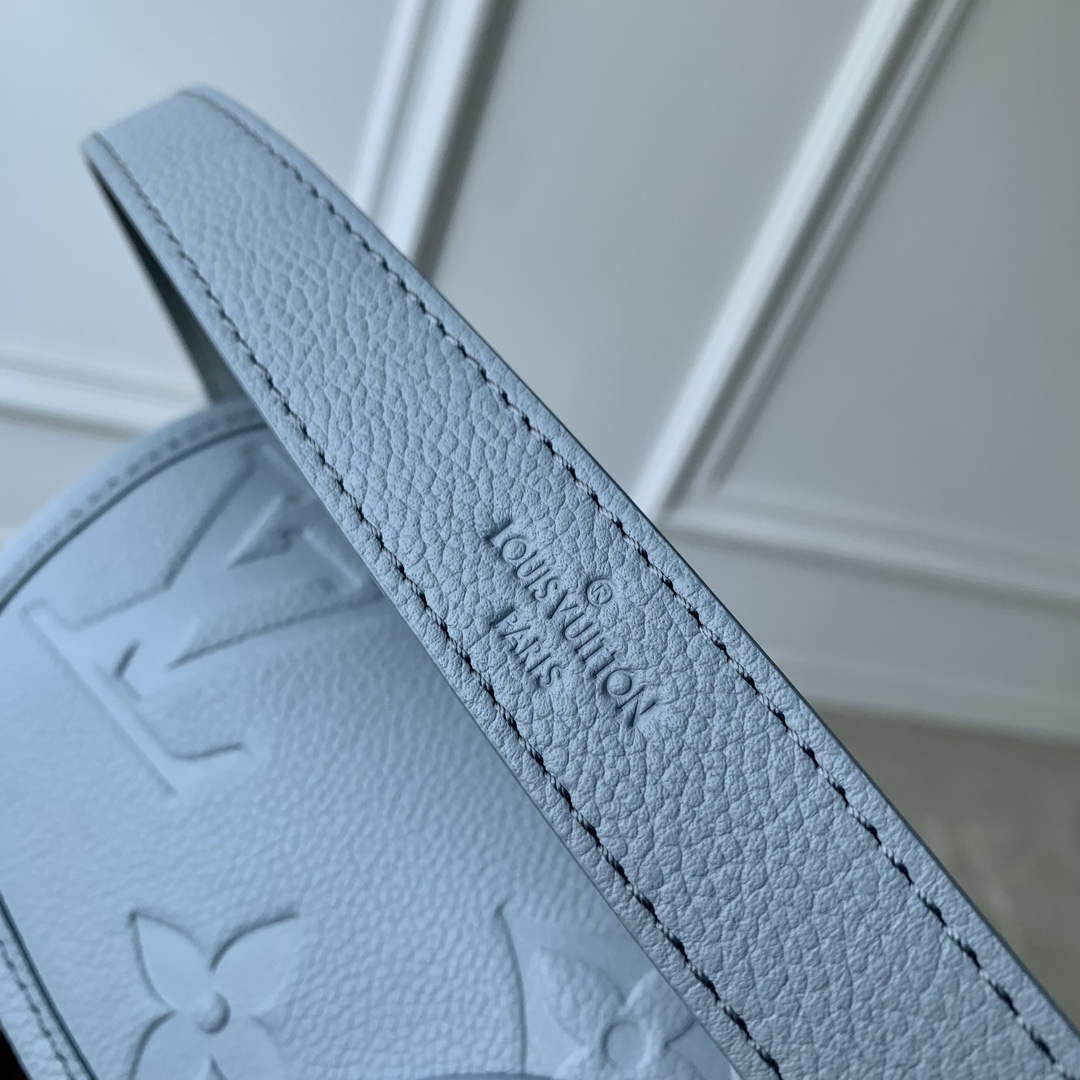 LV M46846 Louis Vuitton Diane Satchel Bag Blue Hour