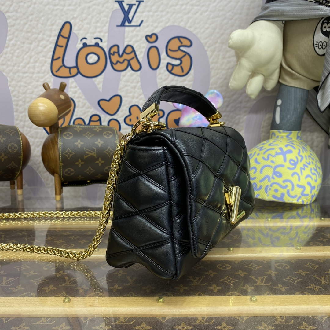 LV M22891 Louis Vuitton GO-14 MM Bag Black