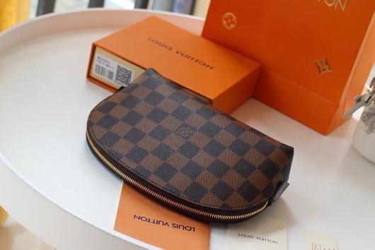 LV M47516 Louis Vuitton M47515 Cosmetic Pouch PM Damier ebene
