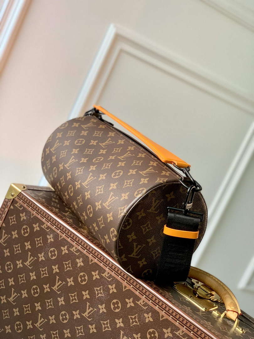 LV M46691 Louis Vuitton Soft Polochon Bag Radiant Sun