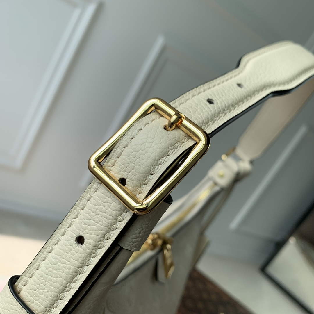 LV M46609 Louis Vuitton Sac Sport Bag Cr��me Beige