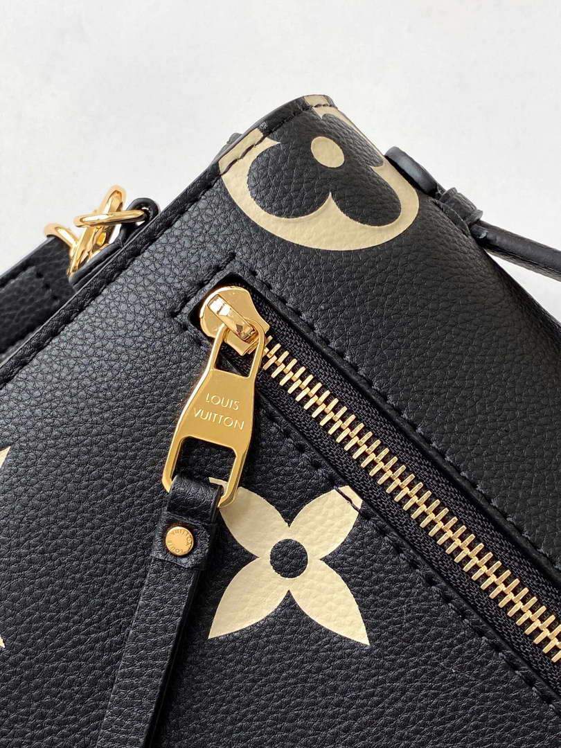 LV M45773 Louis Vuitton Pochette M��tis M45596 Bag Black Beige