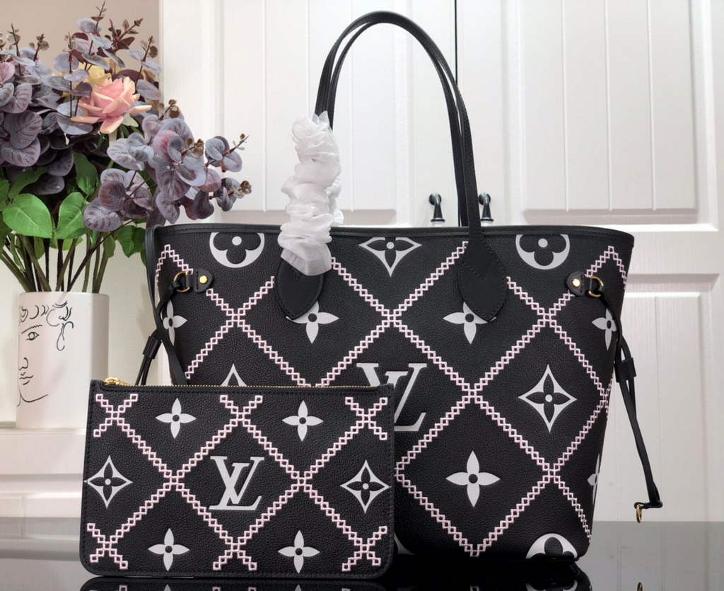 Louis Vuitton M46029 LV M46023 N��oNo�� MM Monogram Arizona Brown