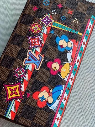 LV N60403 Louis Vuitton Zippy Wallet Brown