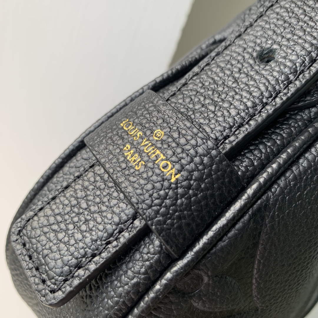 LV M82391 Louis Vuitton Mini Moon Shoulder Bag Black