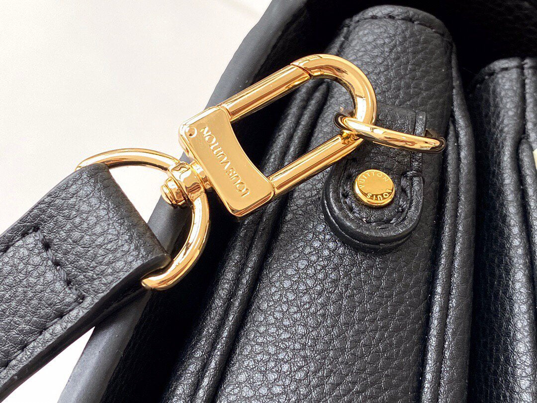 LV M45773 Louis Vuitton Pochette M��tis M45596 Bag Black Beige