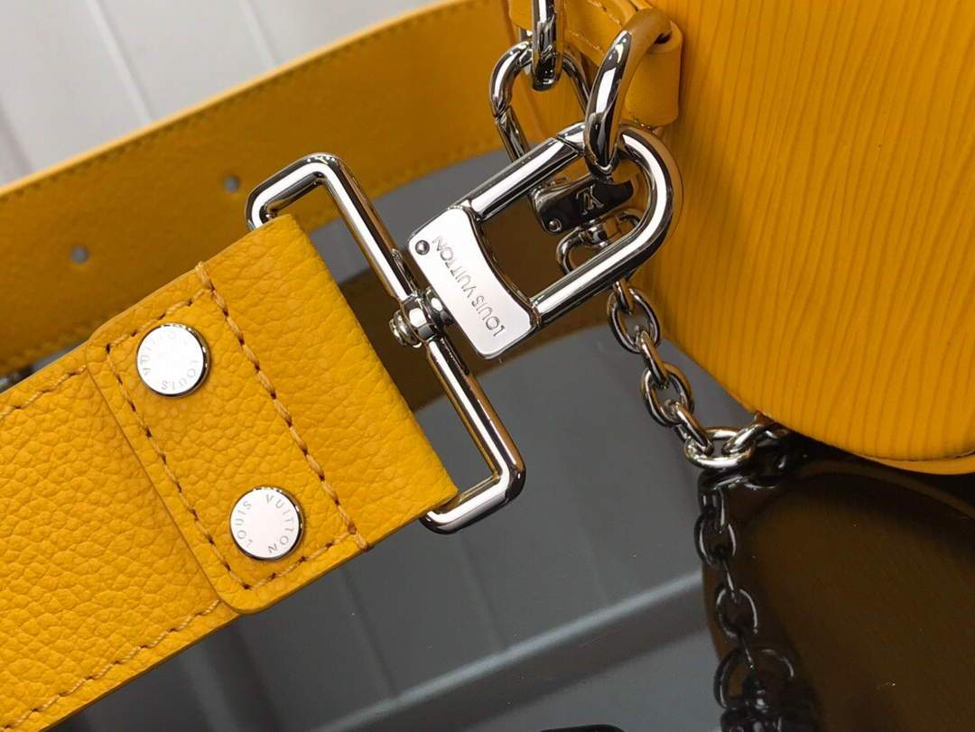 LV M58647 Louis Vuitton Papillon Trunk Epi Leather Bag M58649 M58655 Yellow