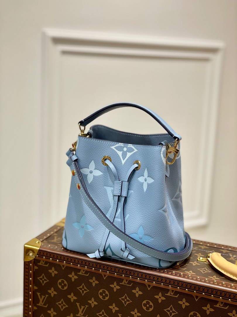 LV M45709 Louis Vuitton NONO BB Bag Summer Blue