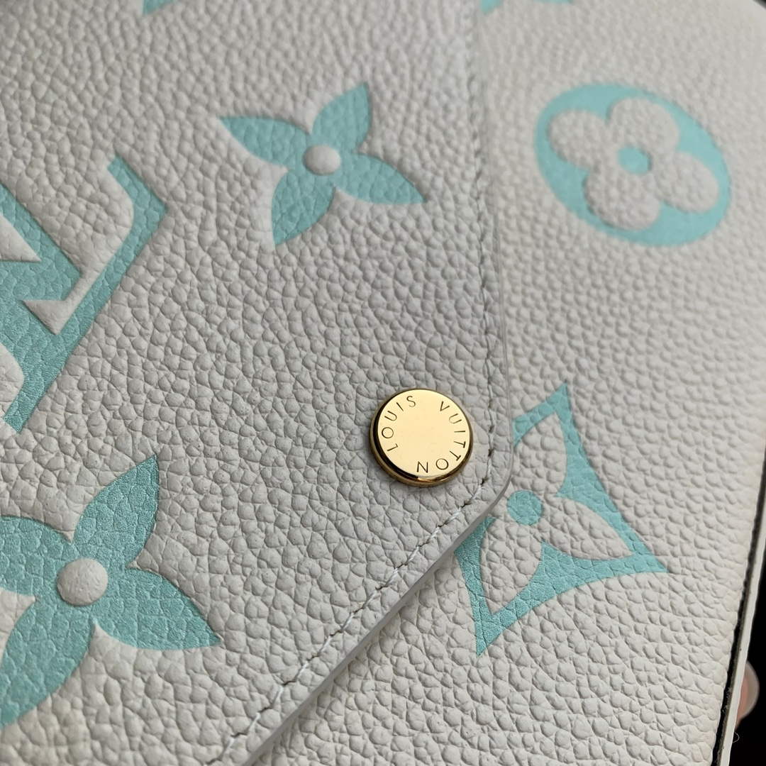 LV M82610 Louis Vuitton Pochette F��licie Bag Matcha green