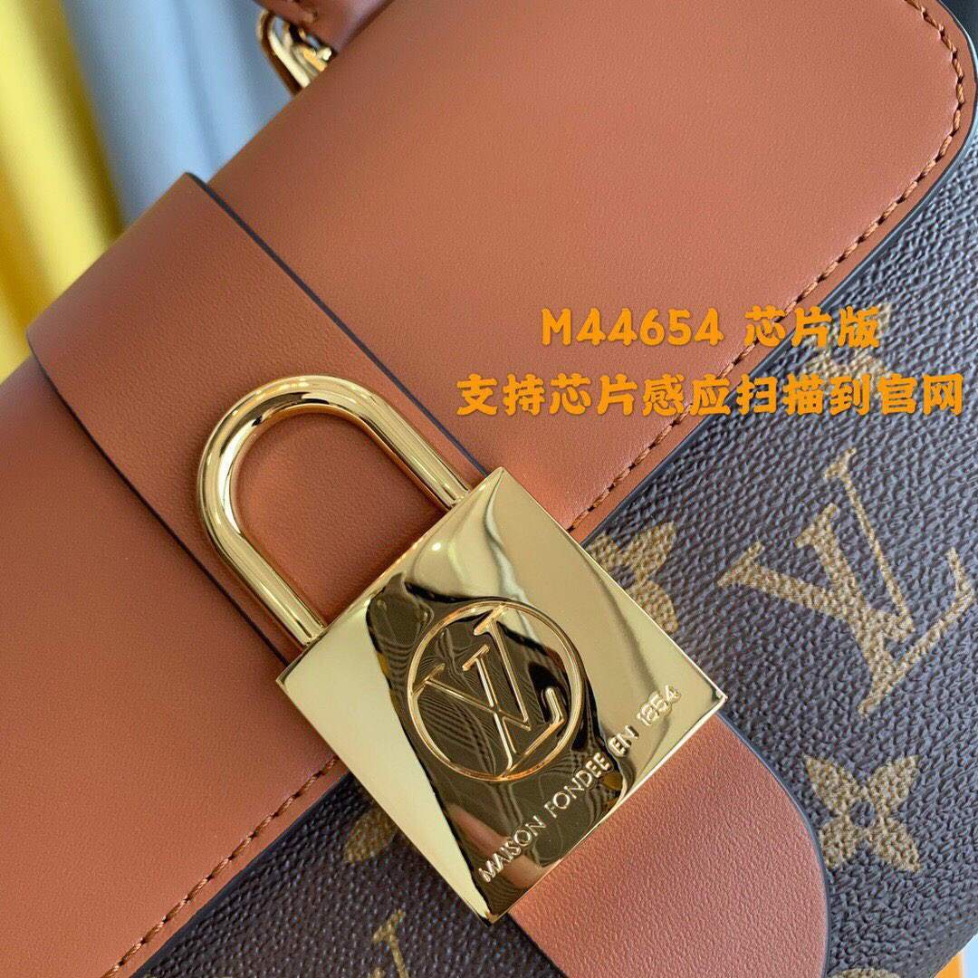 LV M44654 Louis Vuitton Locky BB Monogram Brown M44141 Bag