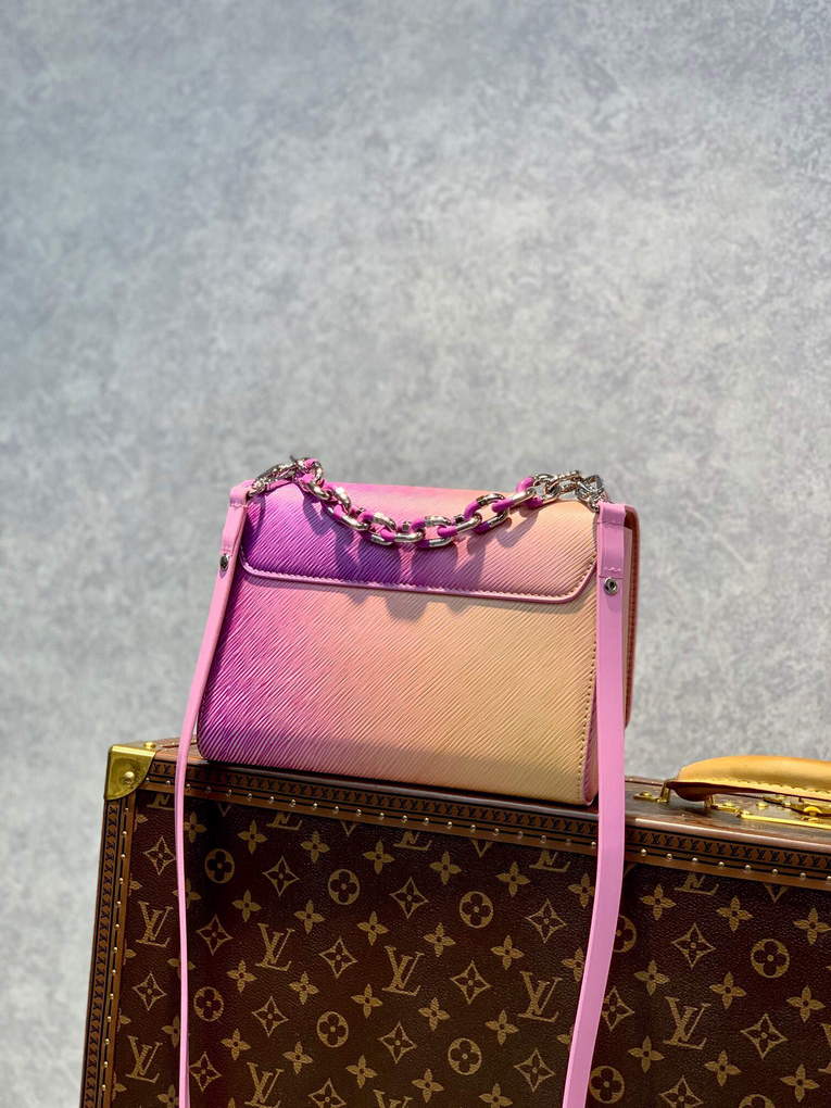 LV M59894 Louis Vuitton Twist MM Epi Grained Cowhide Leather