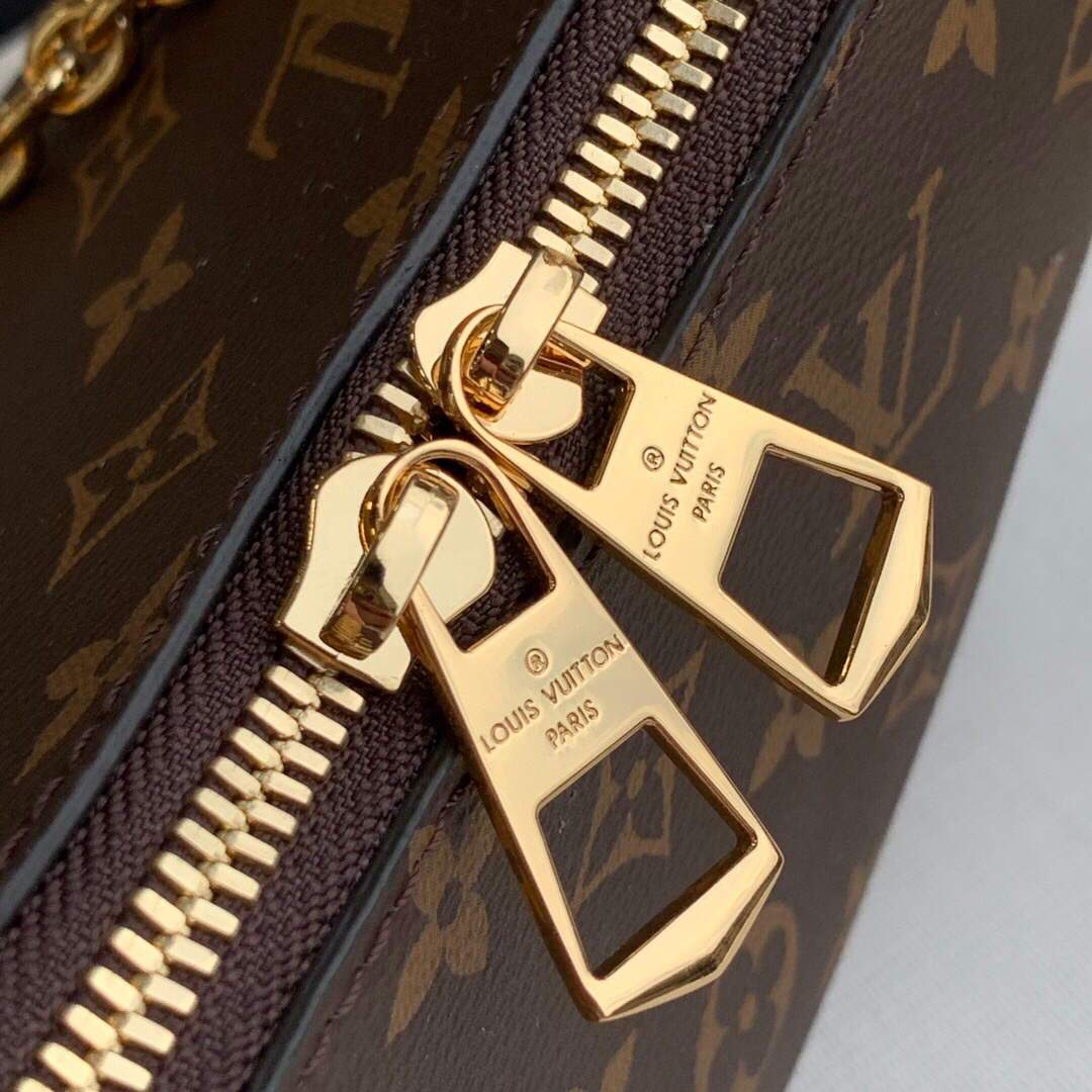 LV M45381 Louis Vuitton Odeon PM Shoulder Bag Monogram Black