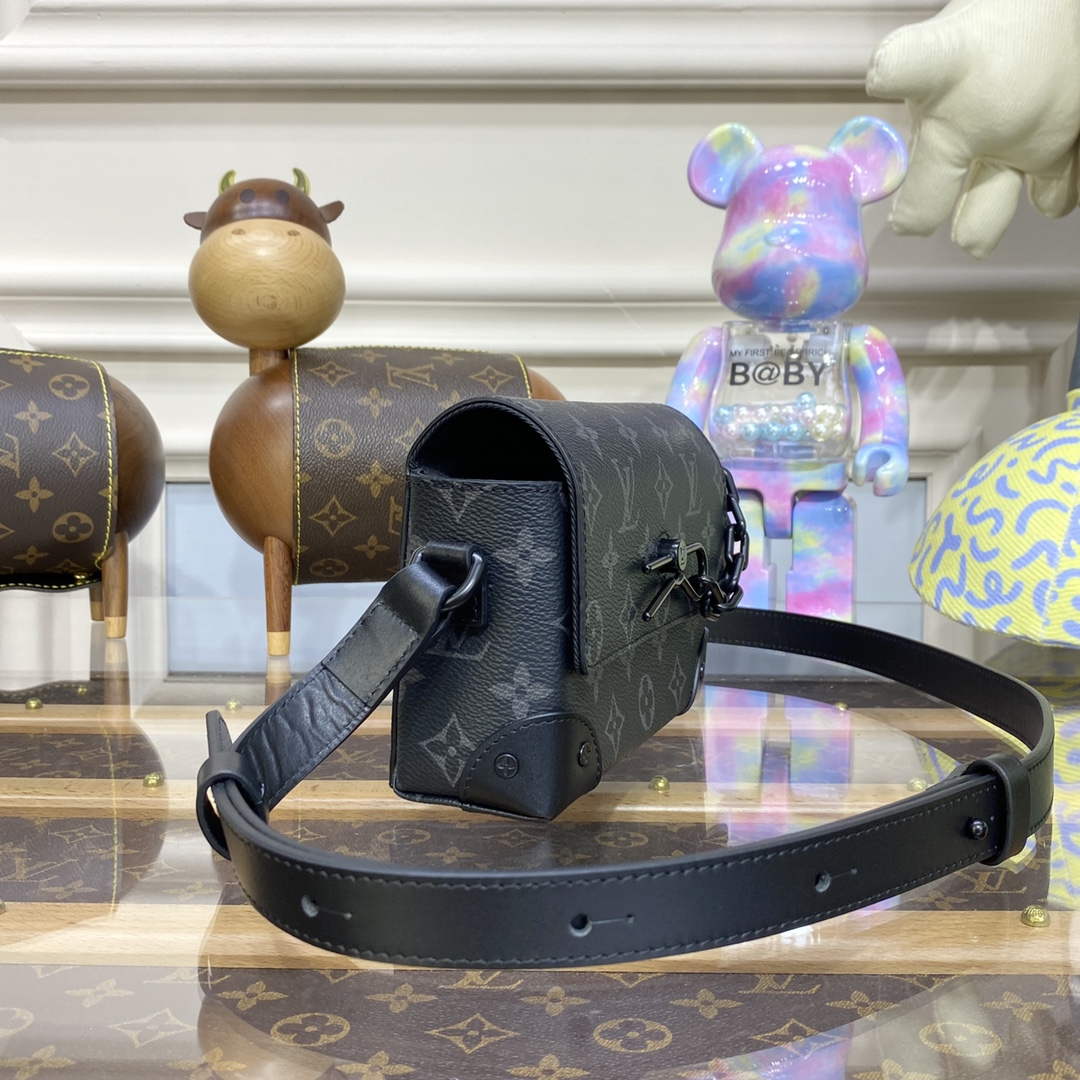 LV M81783 Louis Vuitton Steamer Wearable Wallet Black