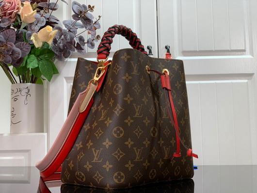 LV M44021 Louis Vuitton M44022 NONO Shoulder Bag Red
