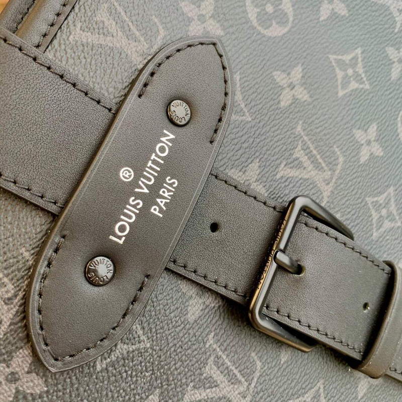LV M45914 Louis Vuitton Saumur Tote Black
