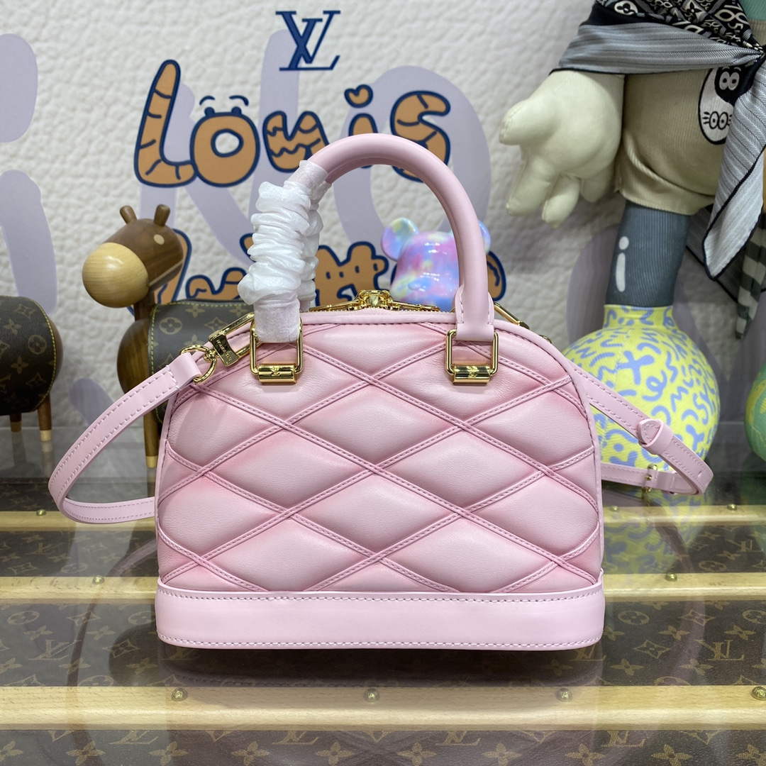 LV M24453 Louis Vuitton Alma BB Bag Rosabella Pink