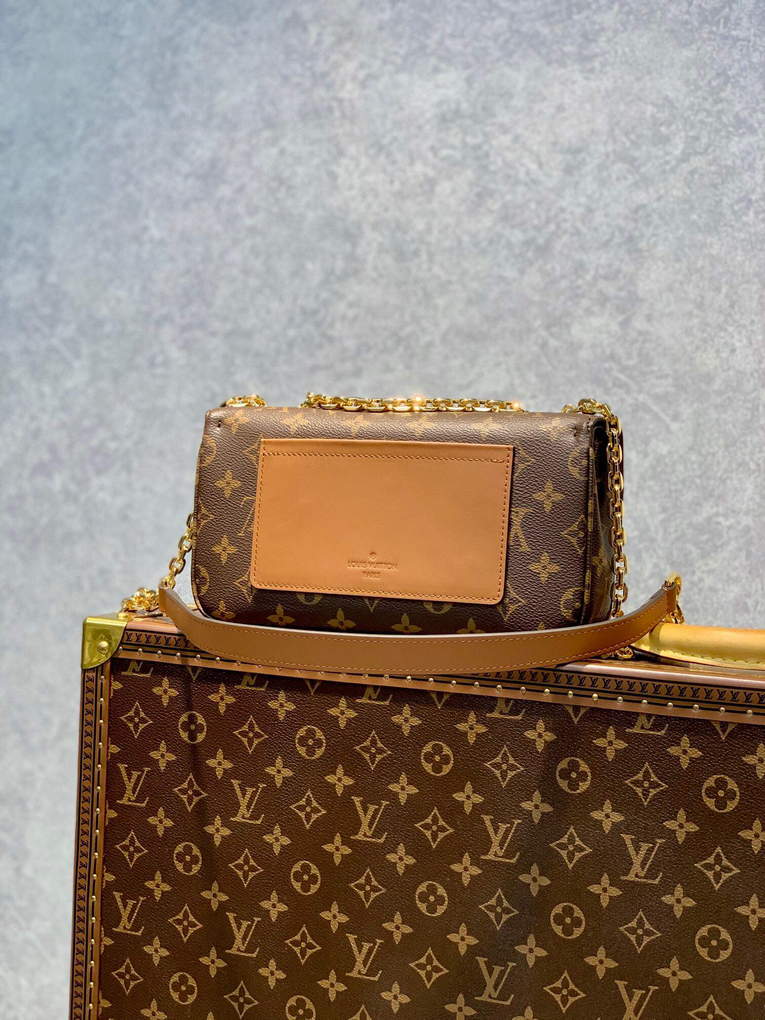 LV M46127 Louis Vuitton Marceau Monogram Caramel Brown