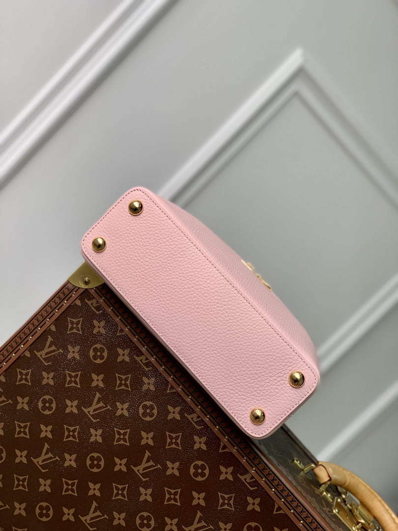 LV M23363 Louis Vuitton Capucines BB Handbag Jasmine Pink