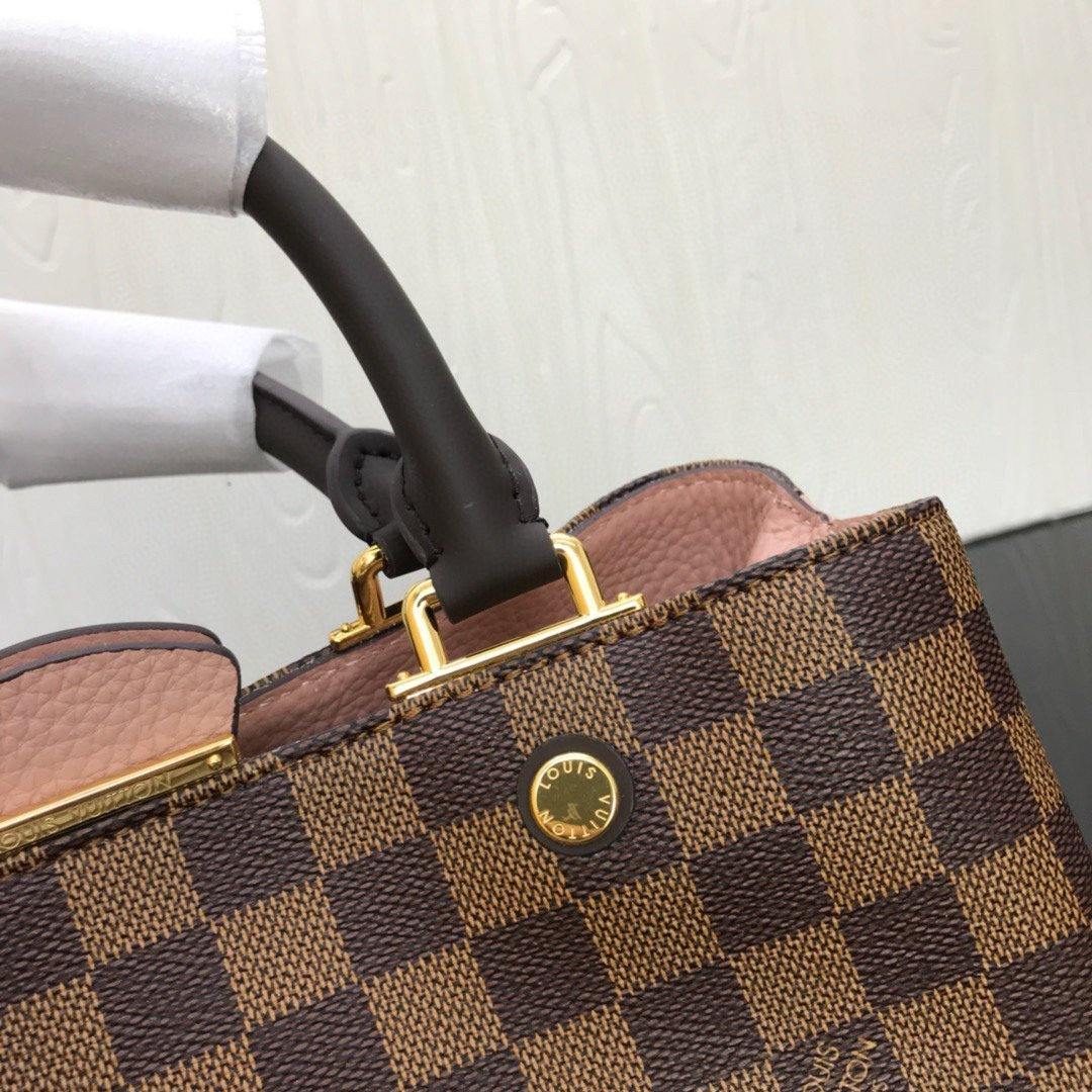 LV N41674 Louis Vuitton Brittany BB Tote Damier Ebene N41673 Pink