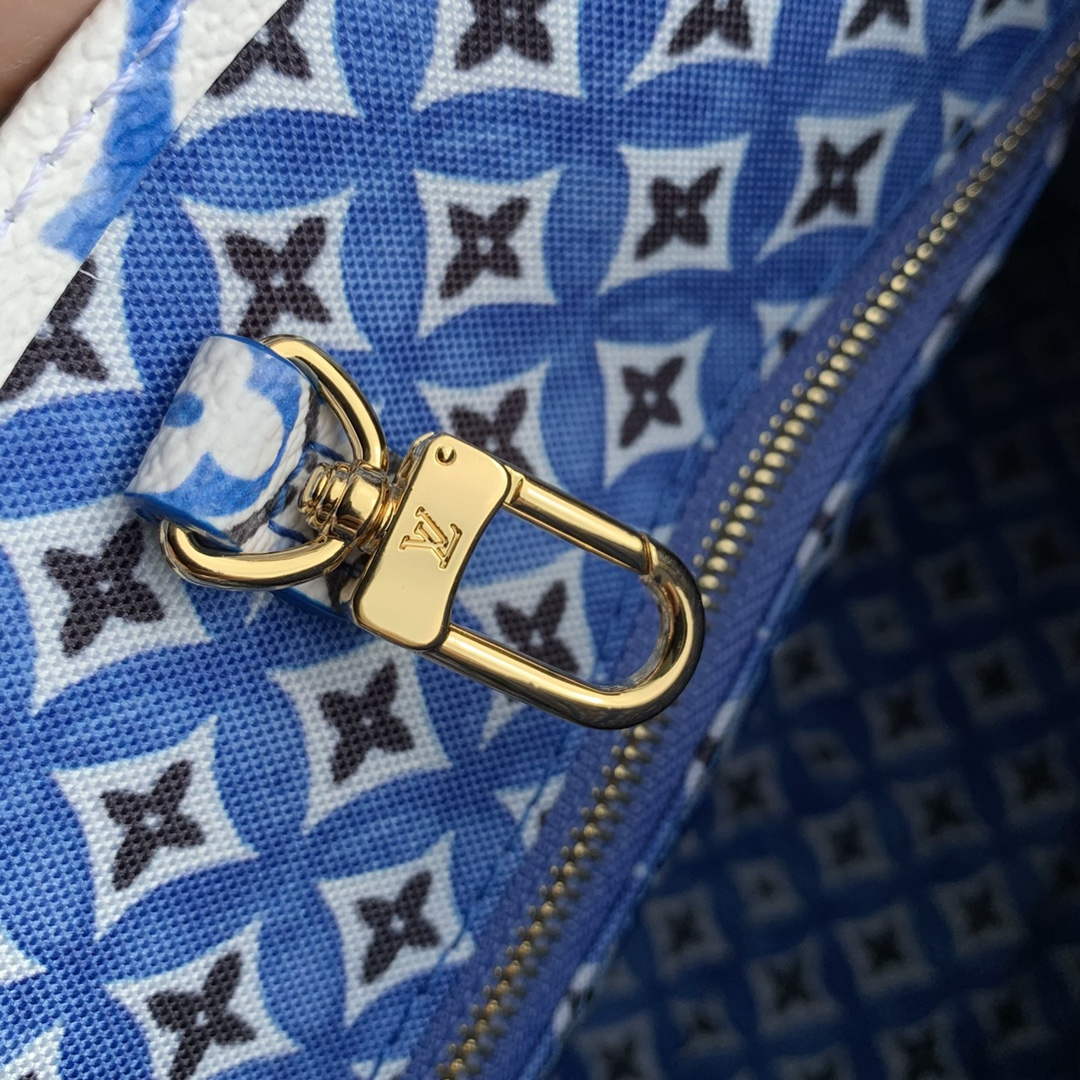 LV M22976 Louis Vuitton OnTheGo PM Handbag Blue