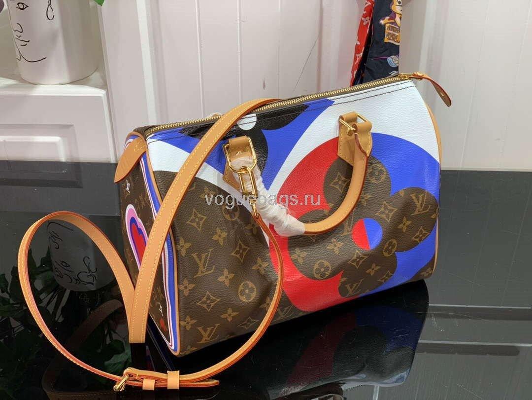 LV M57451 Louis Vuitton Game On Speedy Bandouliere 30 Bag Monogram Canvas