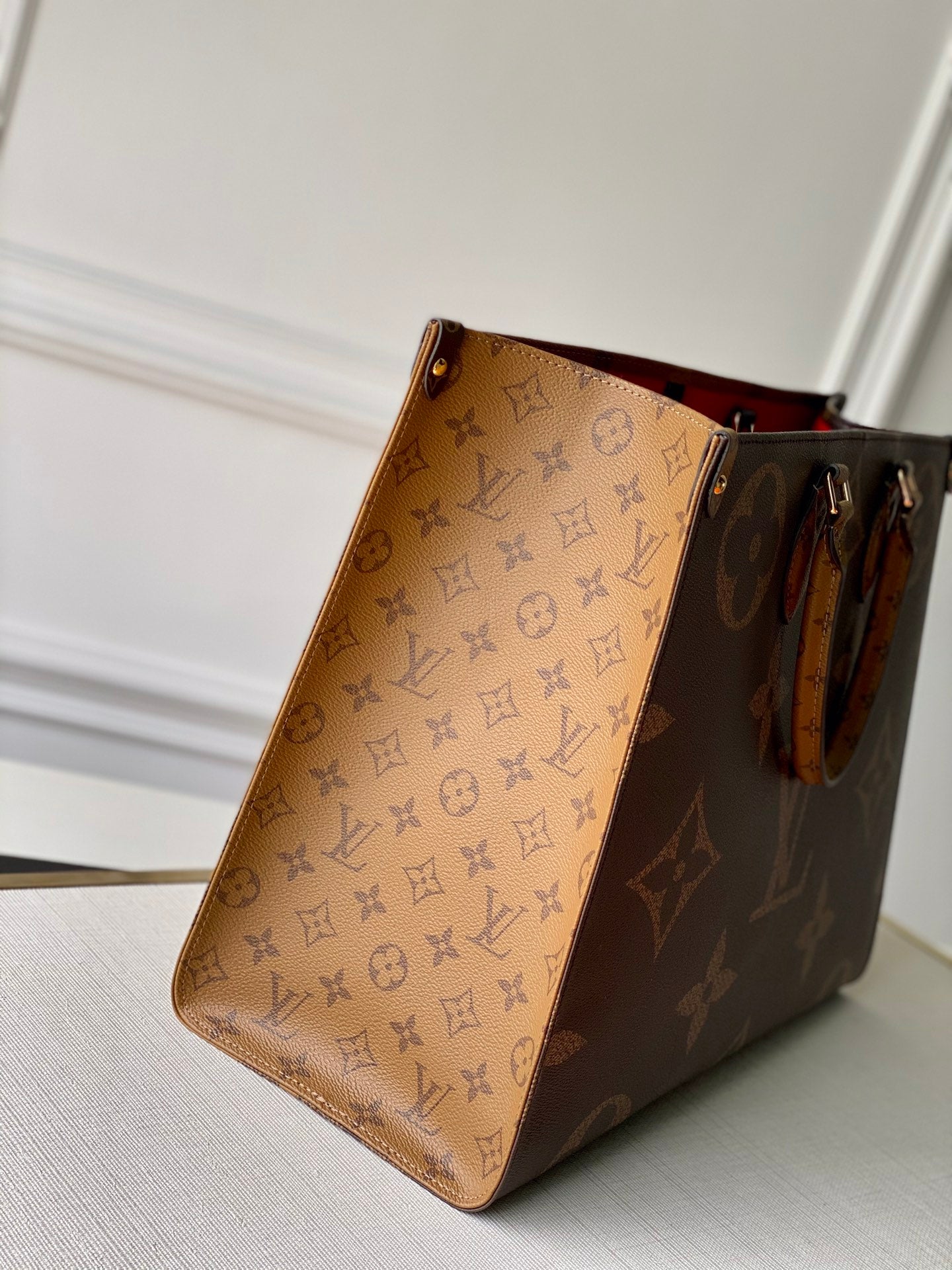 LV M45320 Louis Vuitton Onthego GM Bag M45321 Monogram and Monogram Reverse