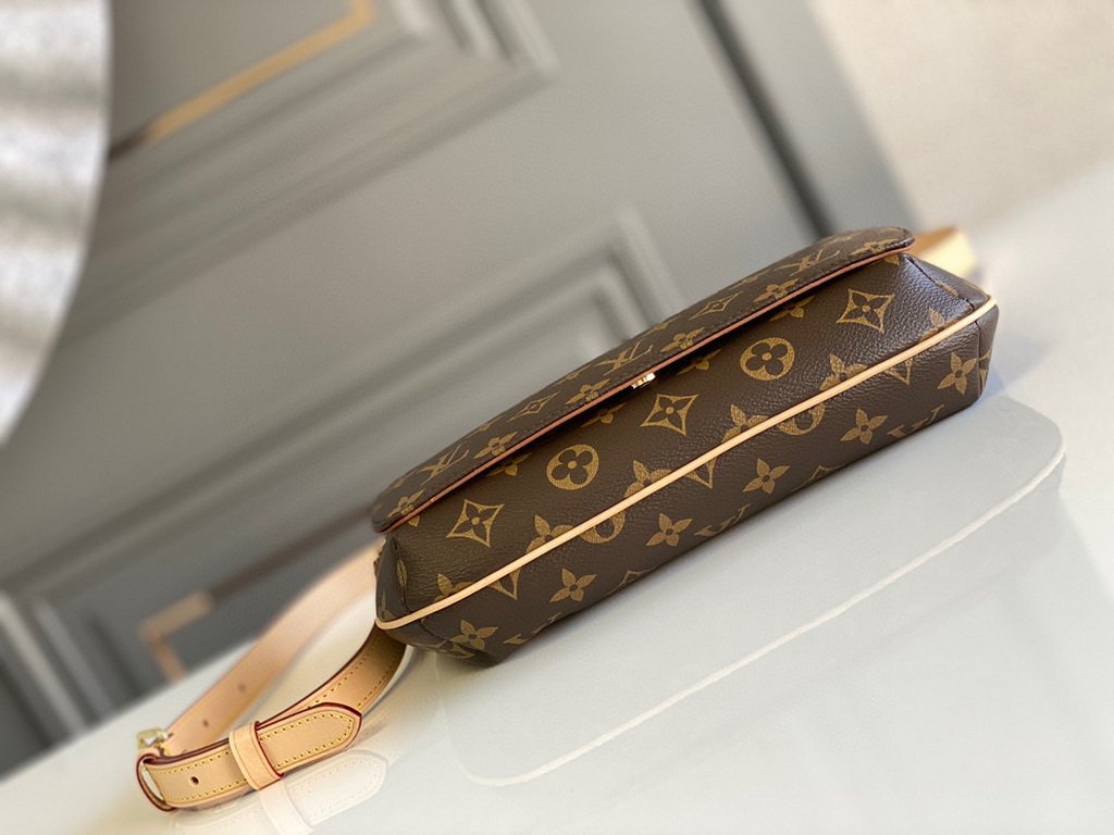 LV M51257 Louis Vuitton Musette Tango Monogram Bag