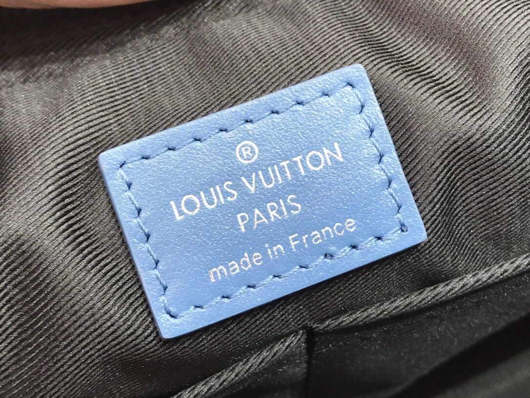 LV N40408 Louis Vuitton Alpha Messenger Bag N40421 Blue Damier Graphite