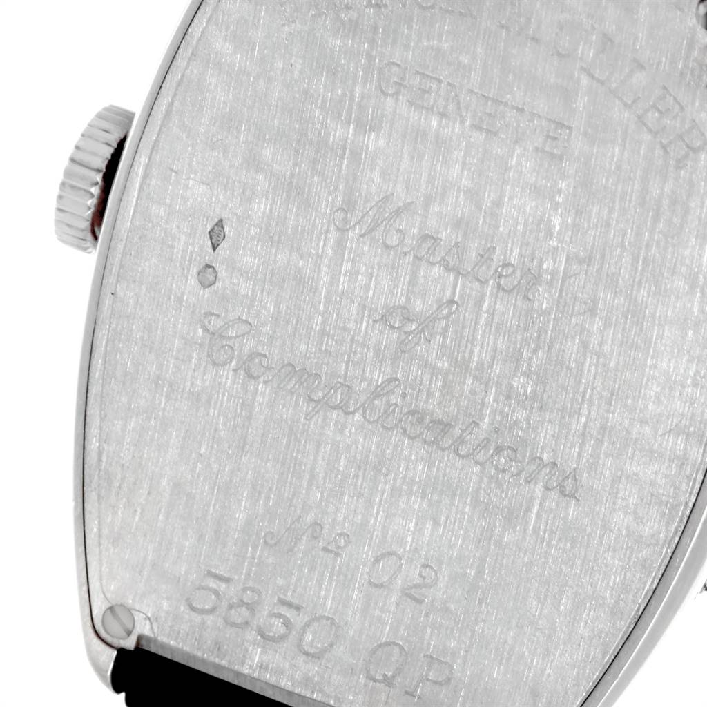 Franck Muller Casablanca Perpetual Calendar Platinum Mens Watch 5850 QP