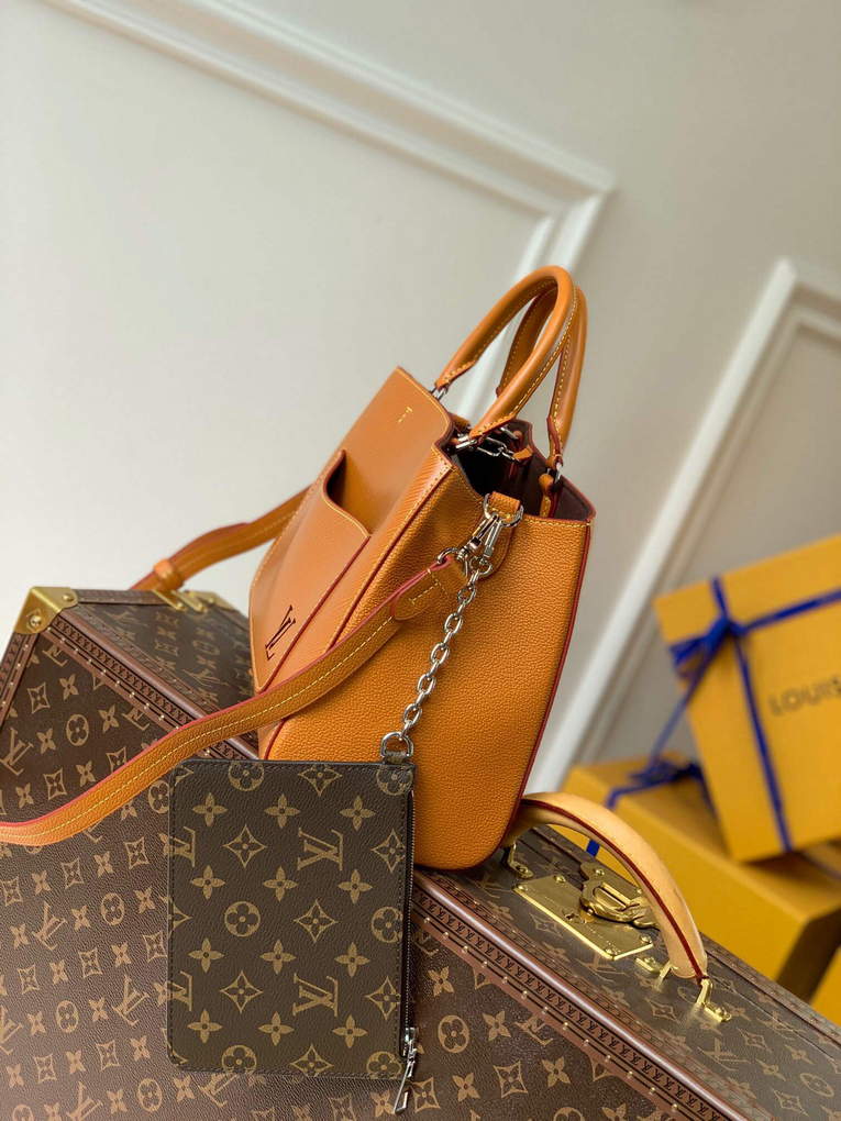 LV M59953 Louis Vuitton Marelle Tote MM Brown