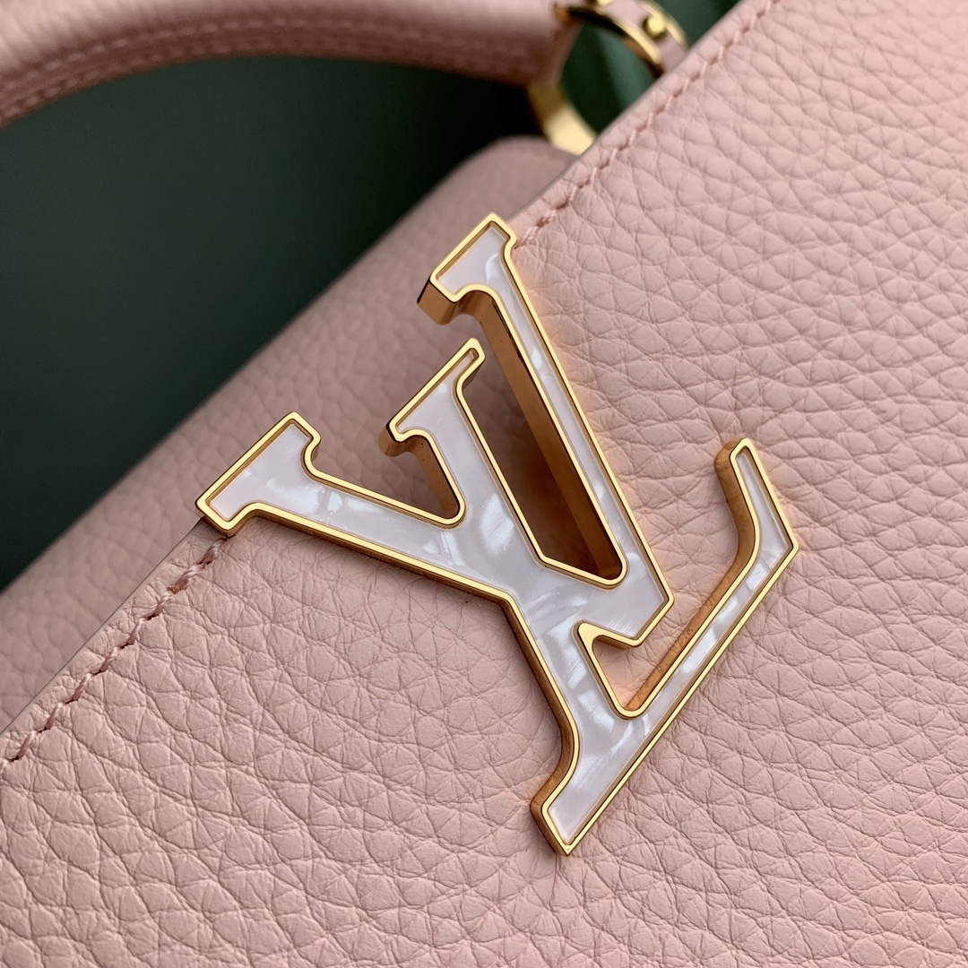 LV M23363 Louis Vuitton Capucines BB Handbag Jasmine Pink