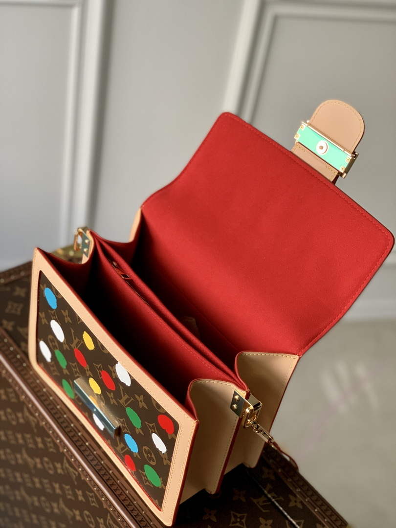 LV M46432 Louis Vuitton LV X YK Dauphine MM Bag Monogram
