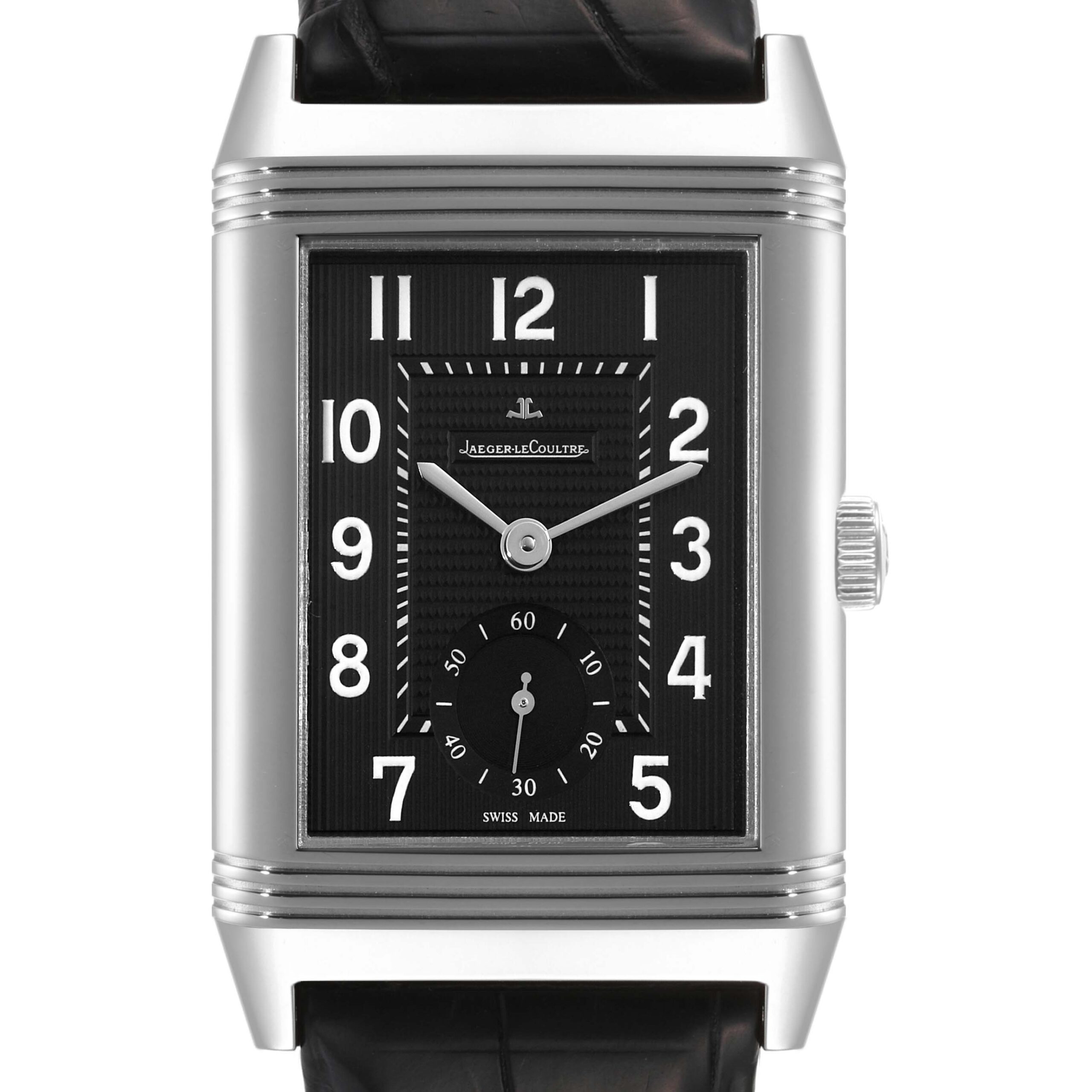 Jaeger LeCoultre Reverso Grande Steel Mens Watch 273.8.04 Q3738470