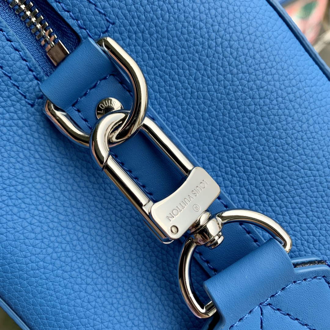 LV M22486 Louis Vuitton City Keepall Travel Bag Bright Blue