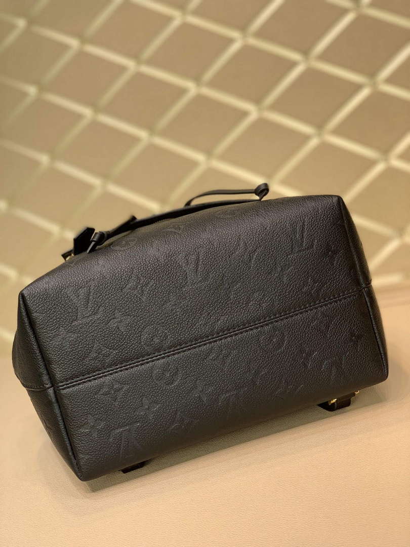 LV M45205 Louis Vuitton Montsouris Backpack Black