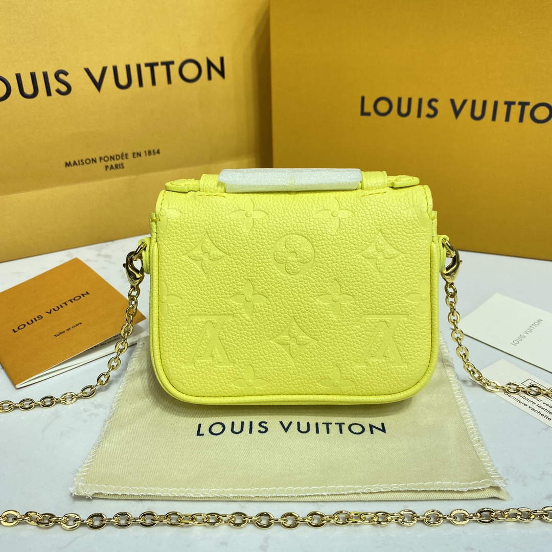 LV M81407 Louis Vuitton Micro M��tis Bag Yellow