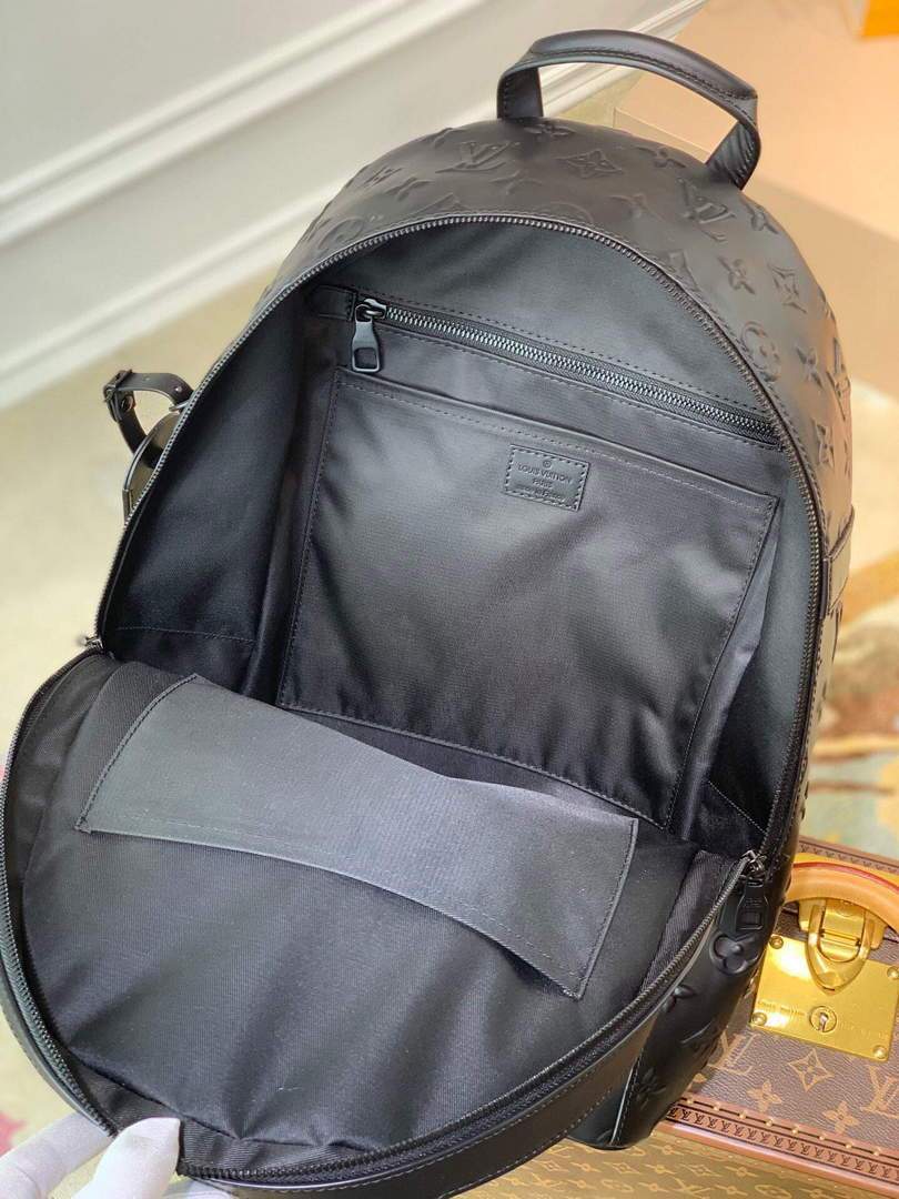 LV M57959 Louis Vuitton Armand Backpack Other Leathers Black