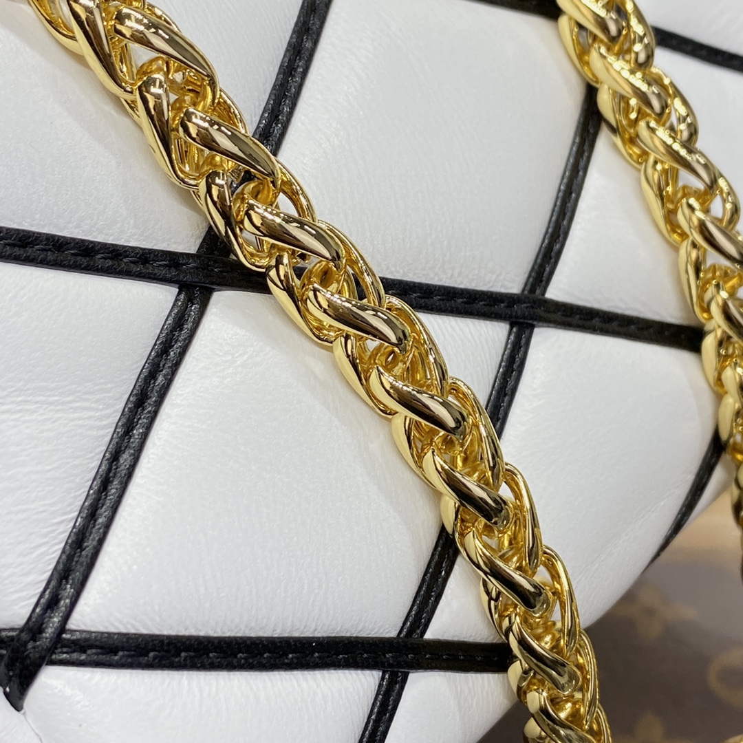 LV M23762 Louis Vuitton Pico GO-14 Bag Black/White