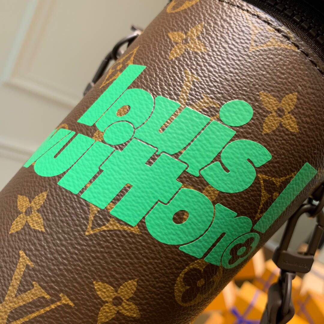 LV M80812 Louis Vuitton Coffee Cup Bag Green