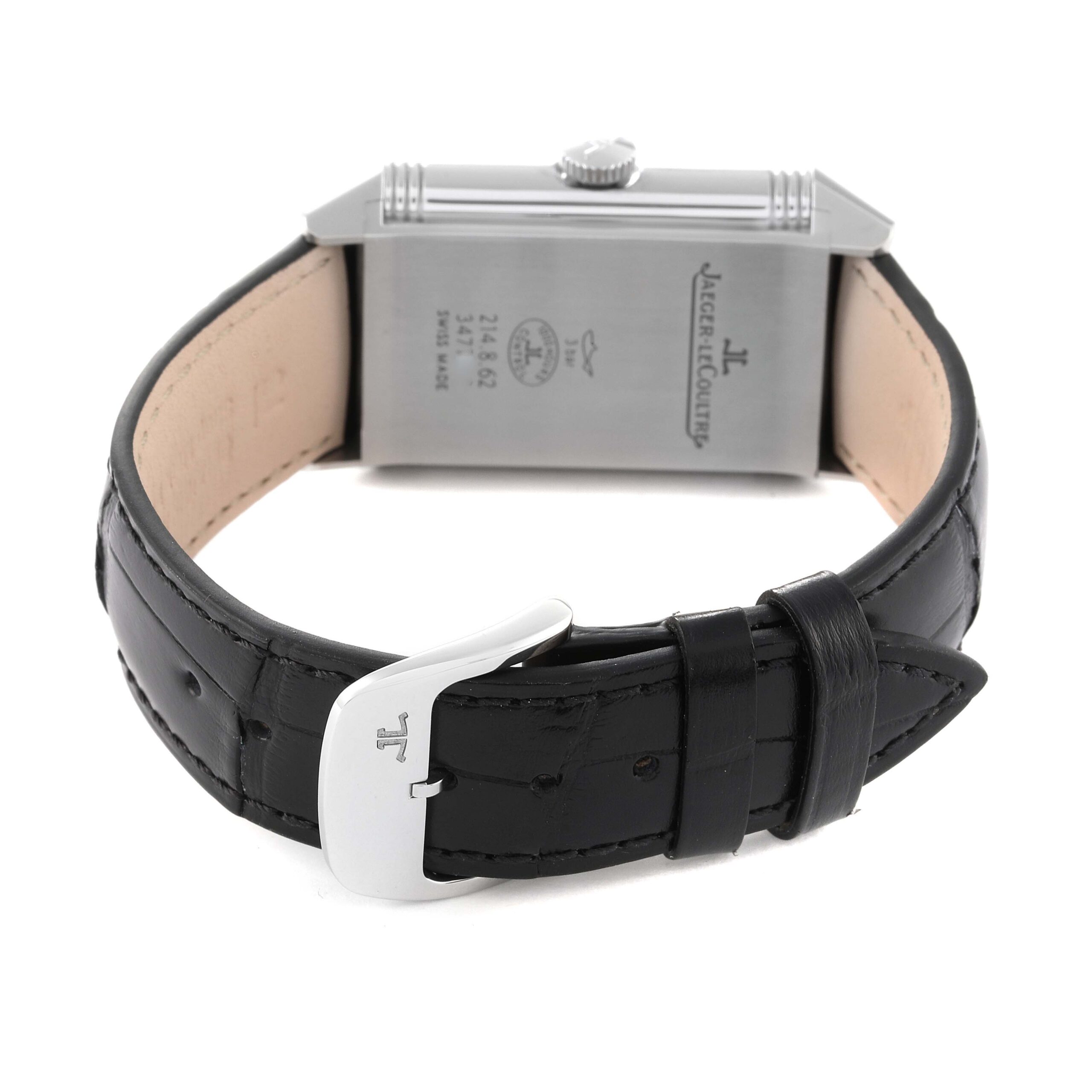 Jaeger LeCoultre Reverso Classic Steel Mens Watch 214.8.62 Q3858520