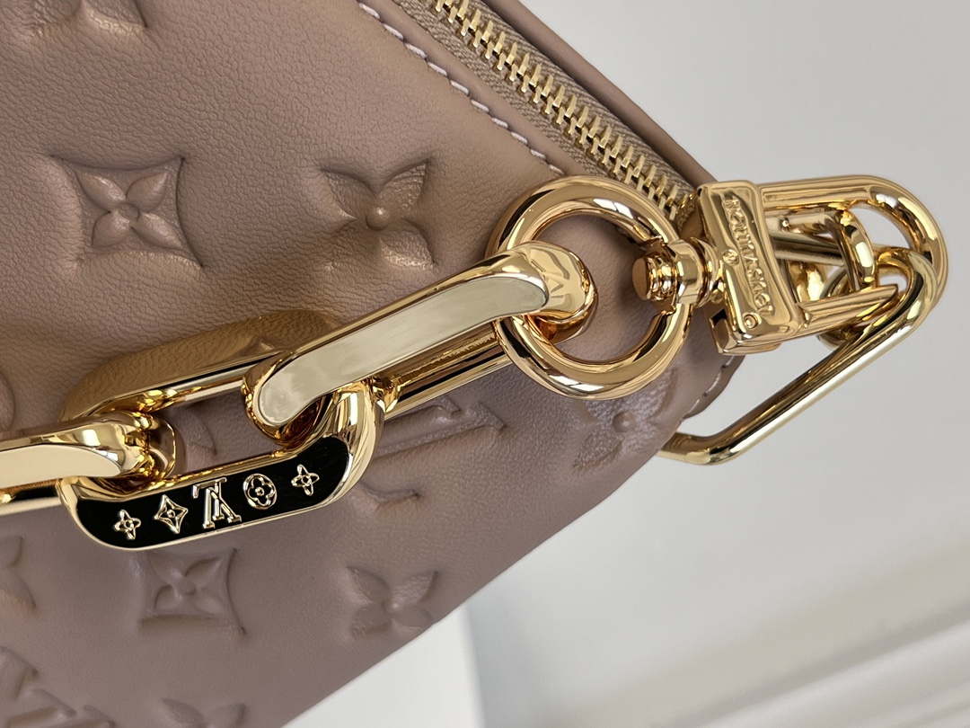 Louis Vuitton LV M21276 Coussin MM Bag Taupe