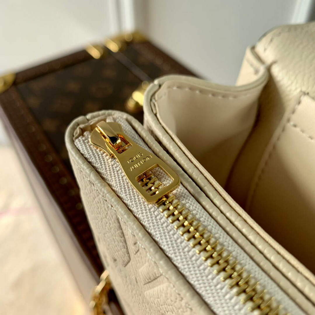 LV M46201 Louis Vuitton Marceau Chain Bag Cream Beige