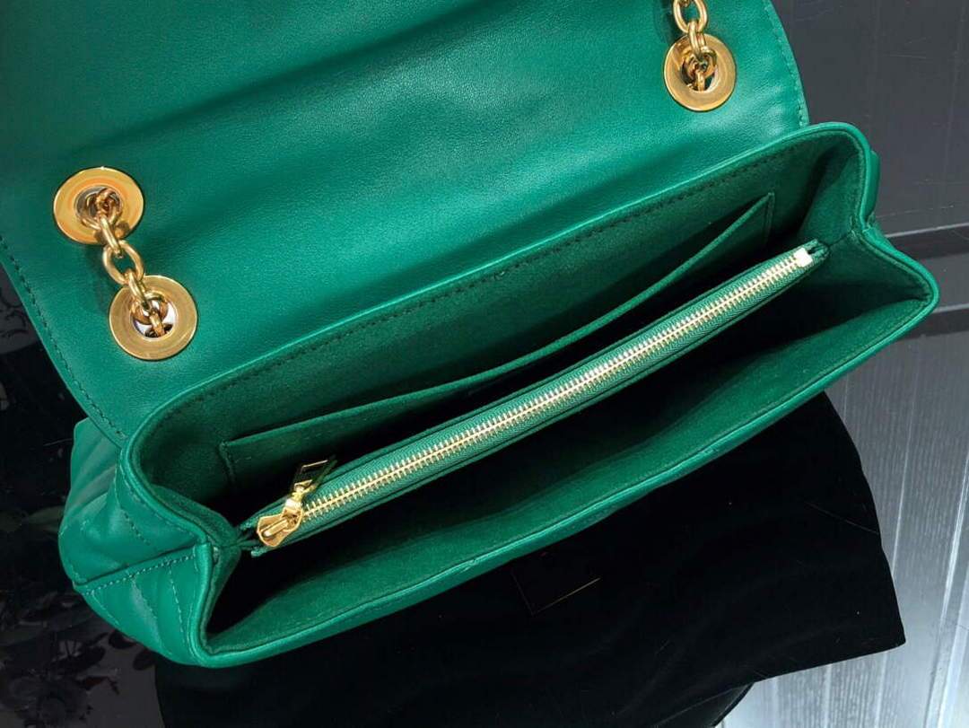 LV M58664 Louis Vuitton New Wave Chain Bag Emerald Green M58552 M58549 M58553 M58550
