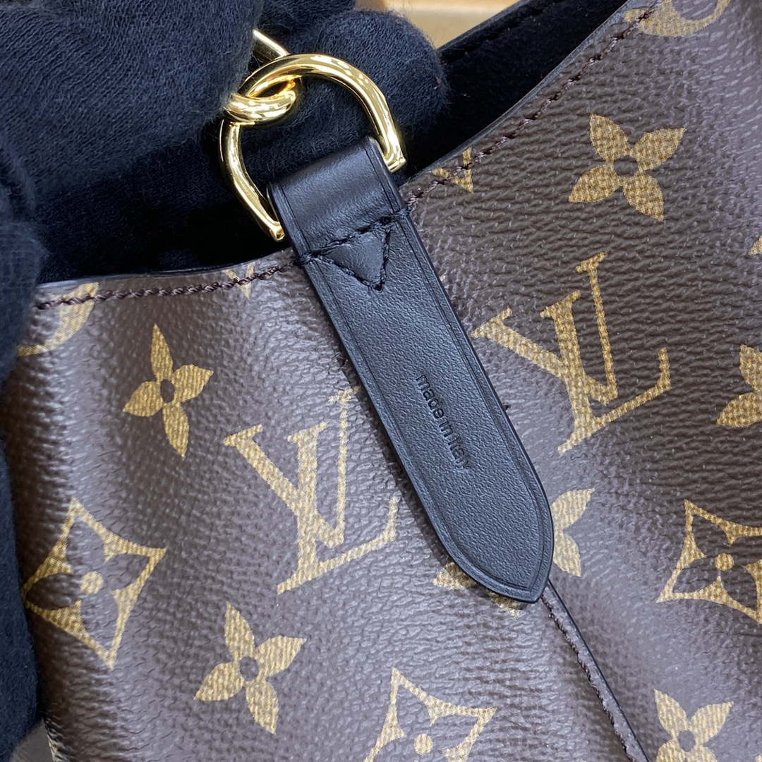 LV M44020 Louis Vuitton NONO MM Bag Monogram Black