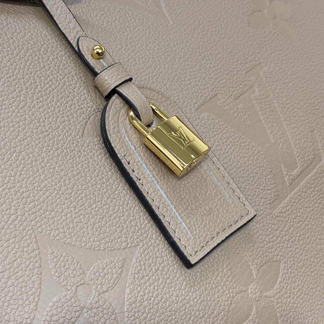 Louis Vuitton LV M45833 Grand Palais Monogram empreinte Tourterelle Gray