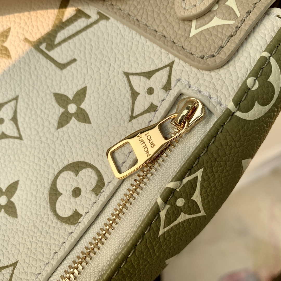 LV M81351 Louis Vuitton Tiny Backpack M80738 Monogram Empreinte Green