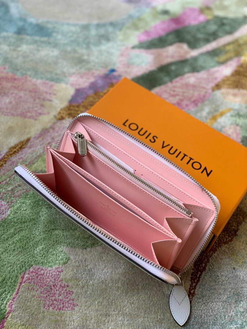 LV M80490 Louis Vuitton Zippy Wallet Gradient Pink